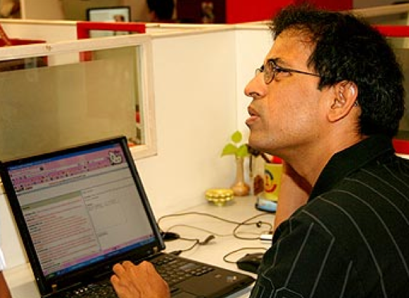 Image result for harsha bhogle computer